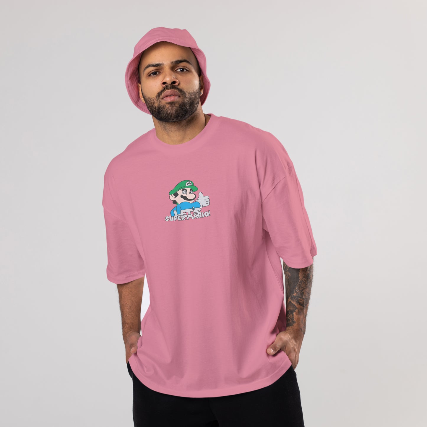 Colorful MARIO Oversized T-Shirts: Onion: Umami Hue - CIVIES