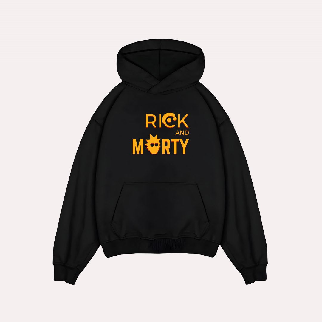 Rick and Morty Science Fiction Oversized Hoodie - CIVIES