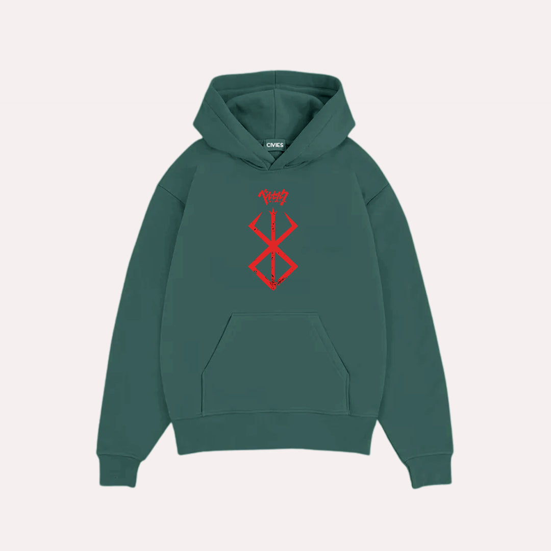 Guts Berserk Oversized Hoodie - CIVIES