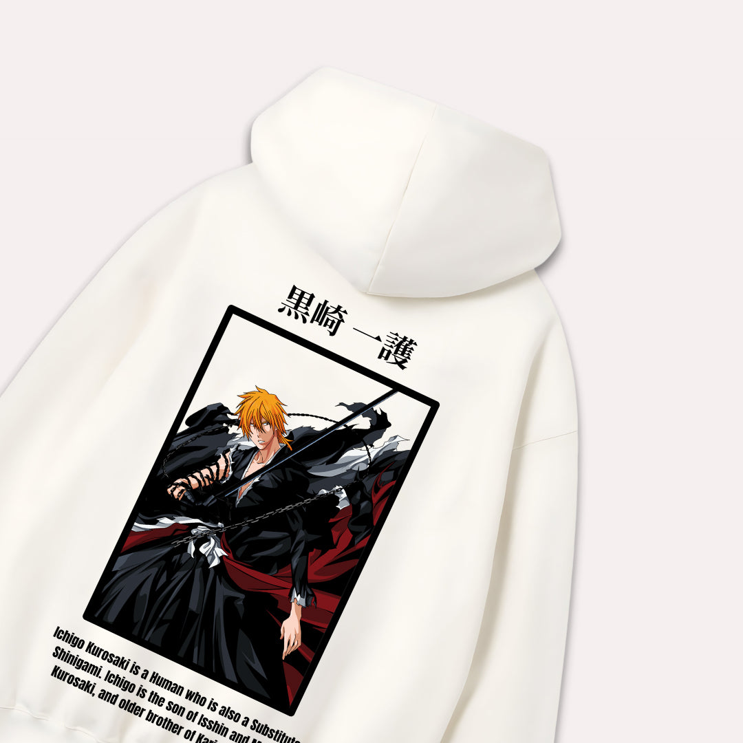 Bleach Ichigo Kurosaki Oversized Hoodie – CIVIES