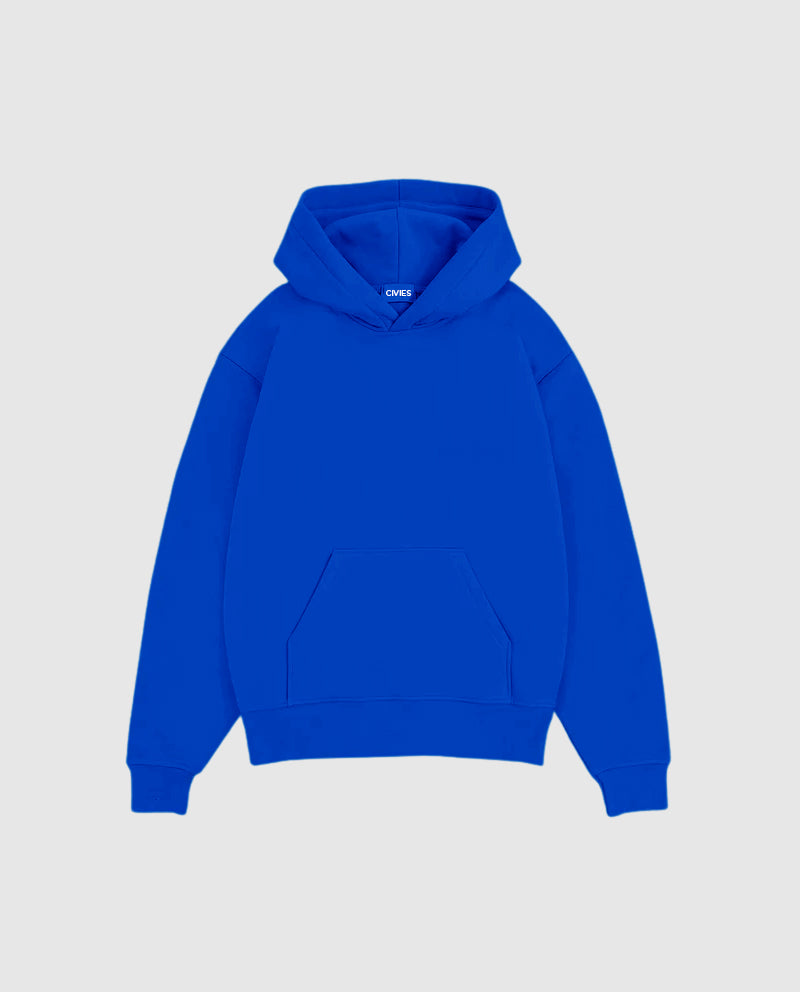 Cobalt Blue Oversized Hoodie - CIVIES