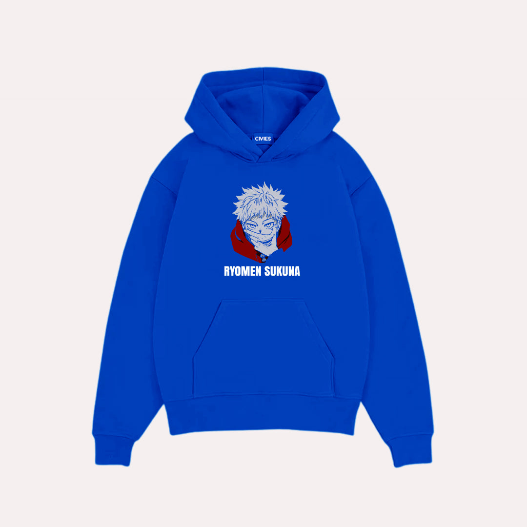 Jujutsu Kaisen: Ryomen Sukuna King of Curses Oversized Hoodie - CIVIES
