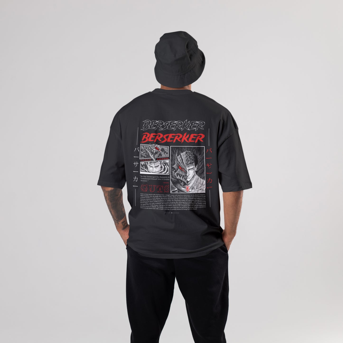 Berserker Guts Oversized T-Shirt - CIVIES