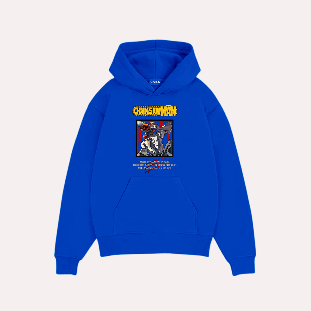 Chainsaw Man Denji Oversized Hoodie - CIVIES