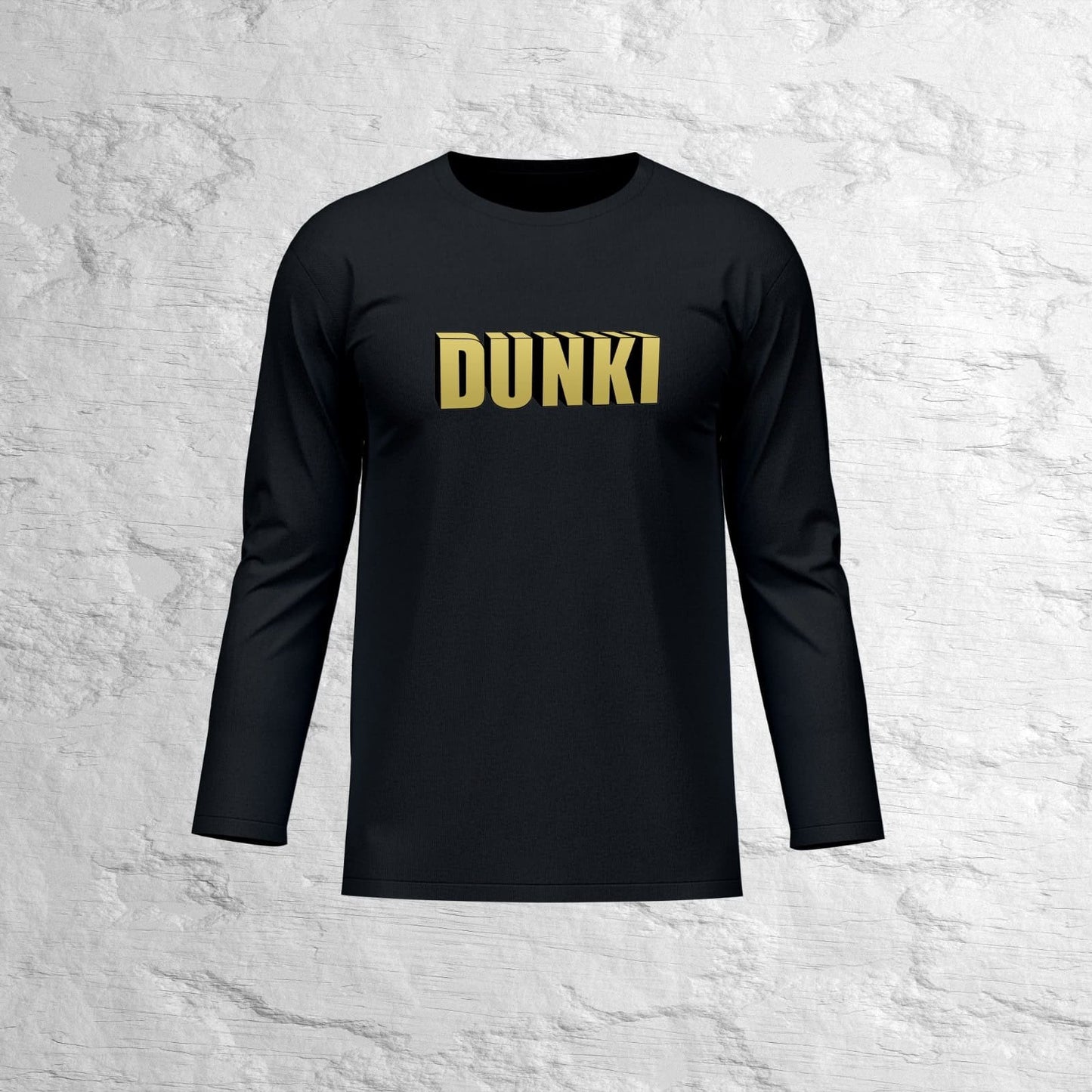 Dunki Printed Full Sleeves Oversized T-Shirt - CIVIES