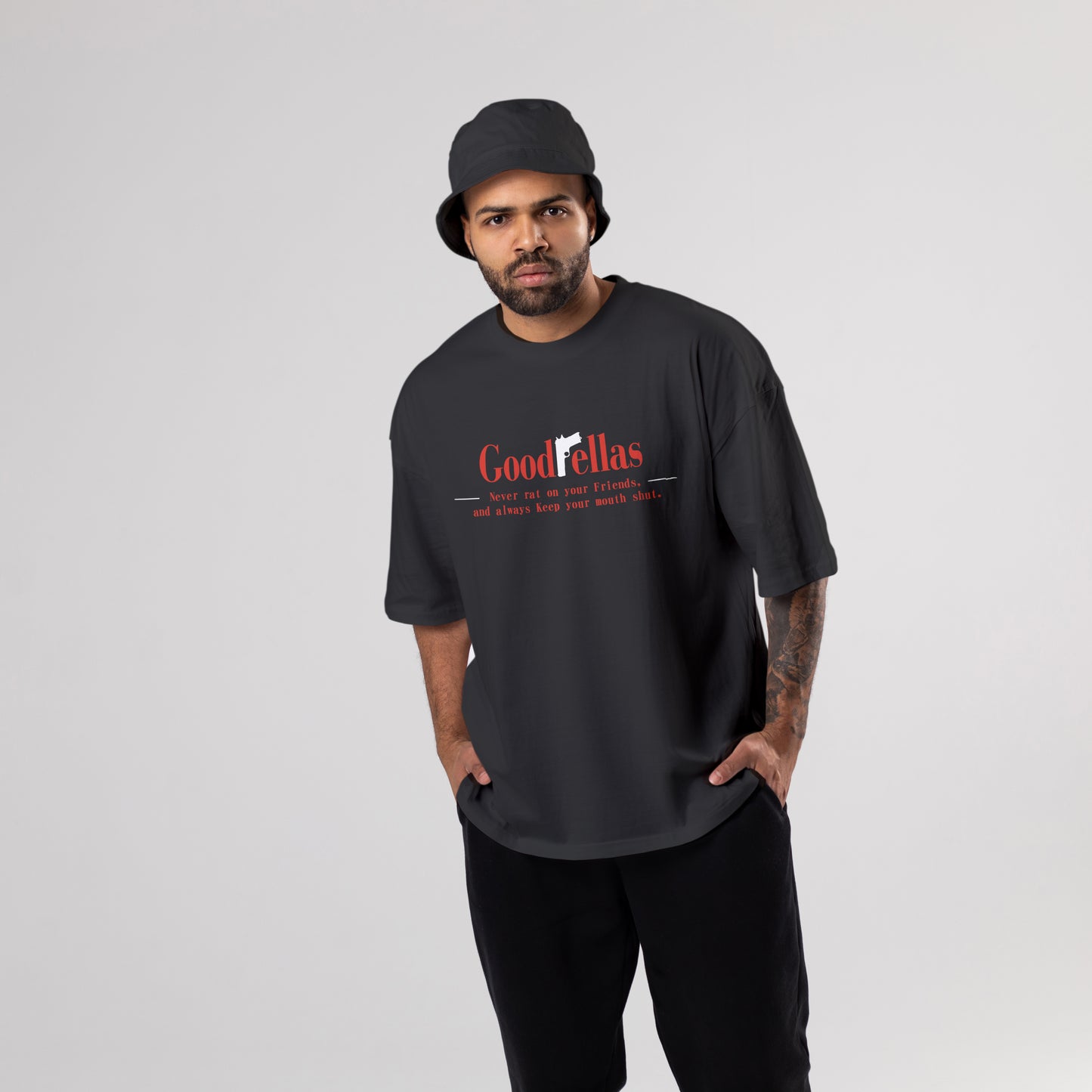 Goodfellas Gangster Oversized T-Shirt - CIVIES