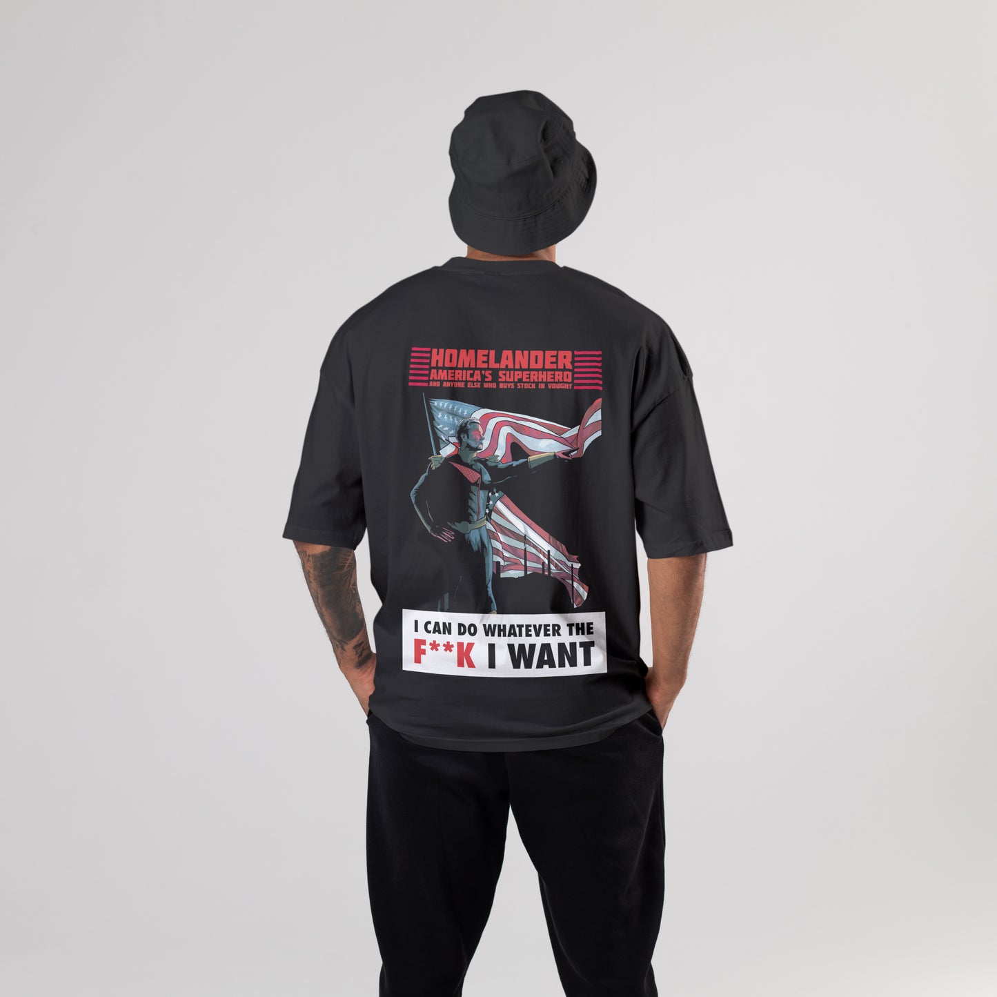 The Boys: Homelander Oversized T-Shirt - CIVIES