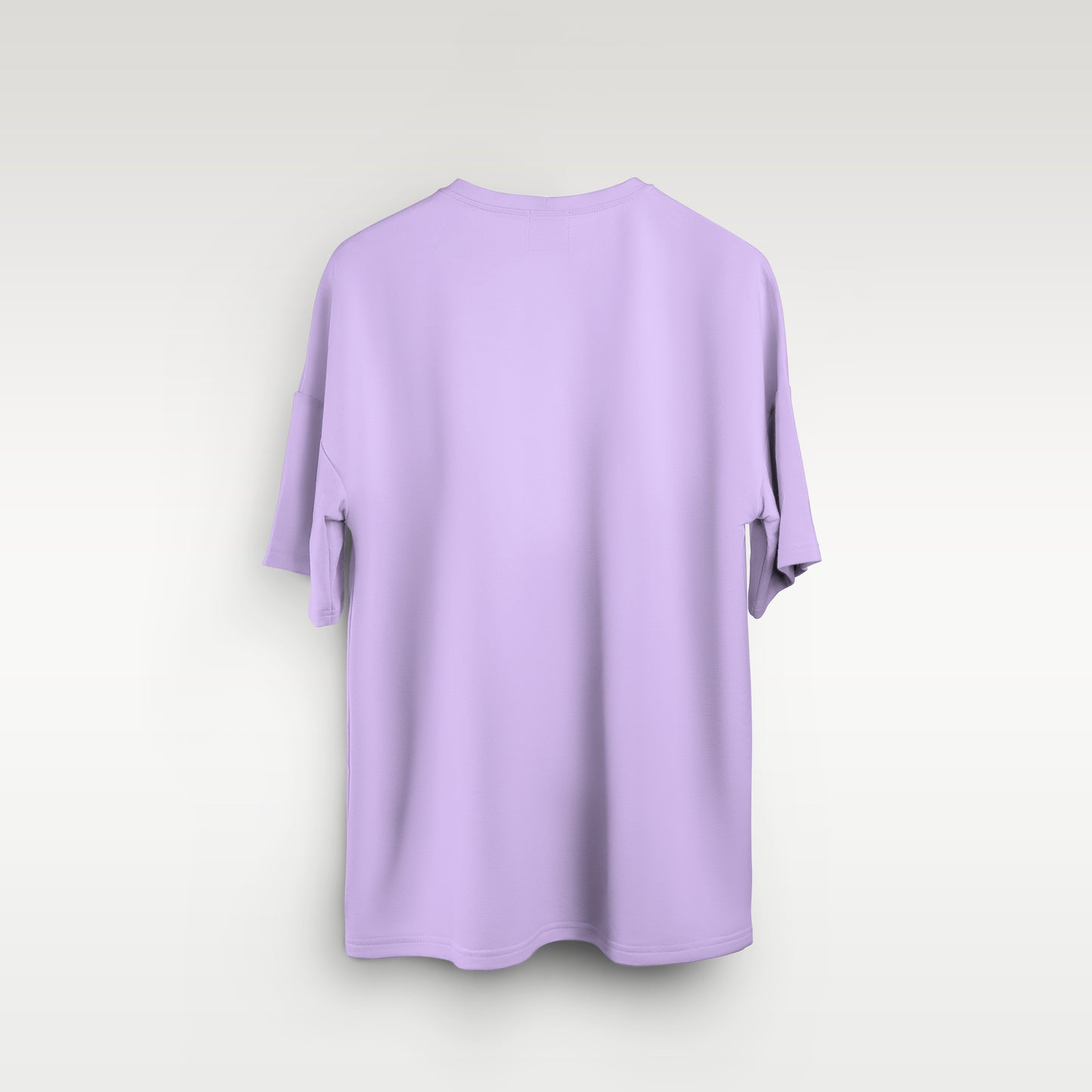 Lavender Oversized Solid Tee - CIVIES