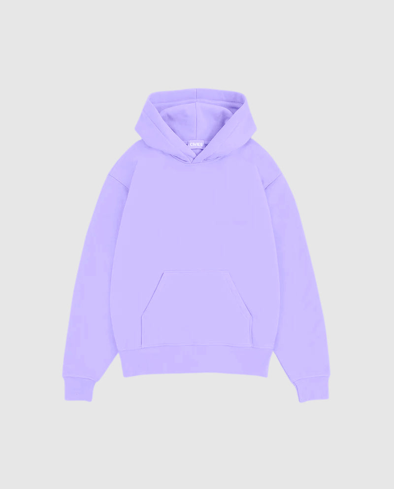 Lavender Oversized Hoodie - CIVIES