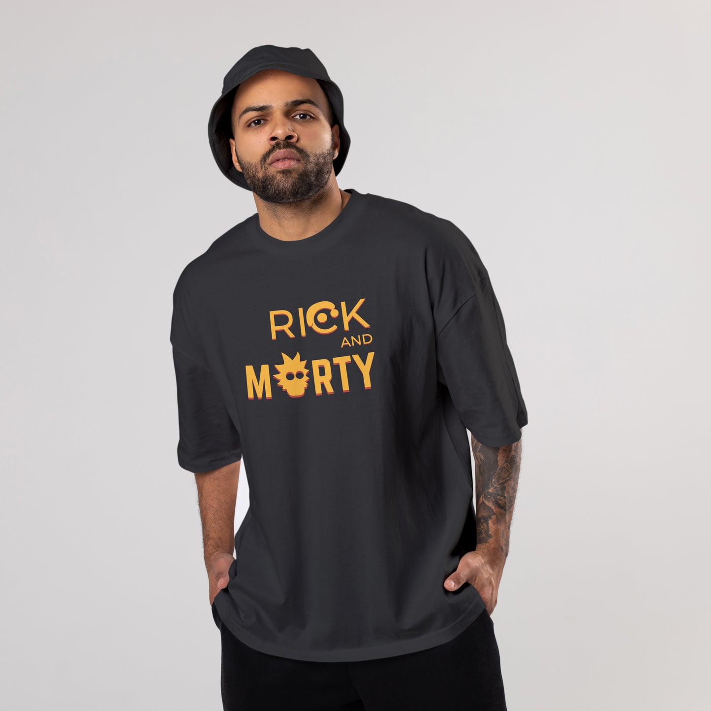 Rick and Morty: Science Fiction Oversized T-Shirt - CIVIES