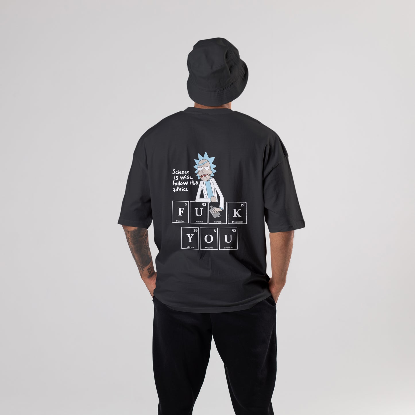 Rick and Morty Oversized T-Shirt - CIVIES