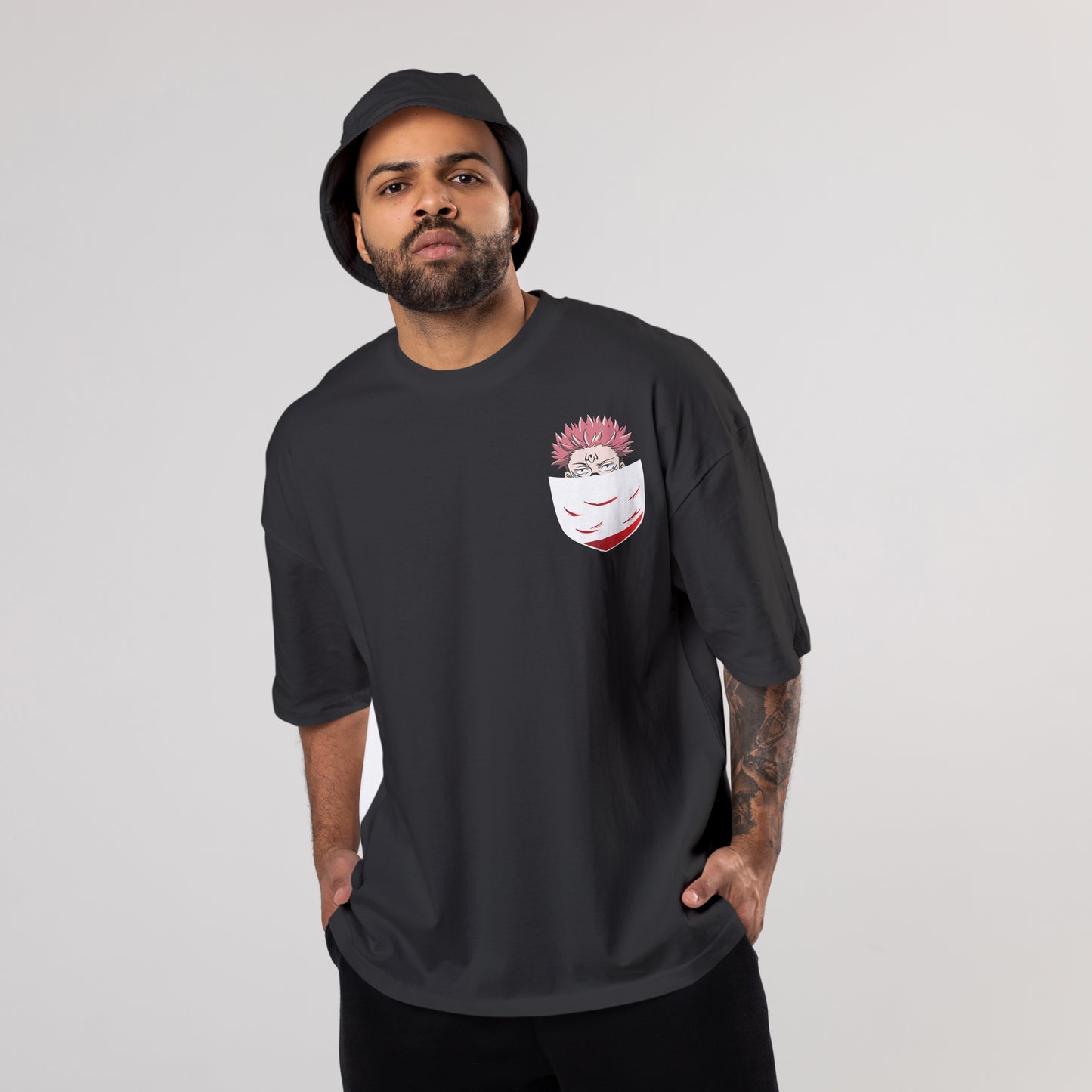 Sukuna Jujutsu Kaisen Oversized T-shirt - CIVIES
