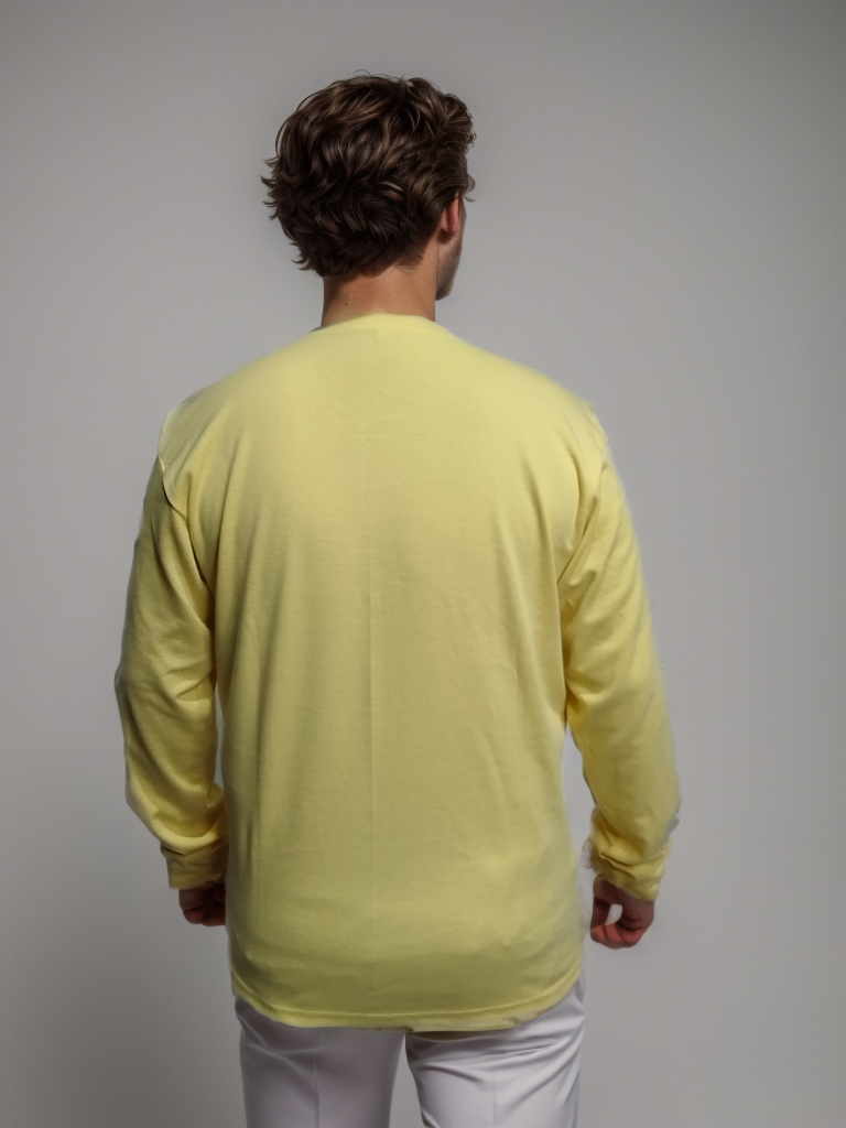 Oversized Winter Yellow Tee