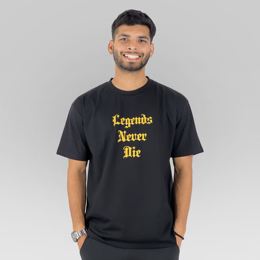 Sidhu Moosewala Legend Never Die Oversized T-Shirt