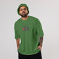 Colorful DAFFY Oversized T-Shirts: Sage Green: Fresh Earthy Vibes