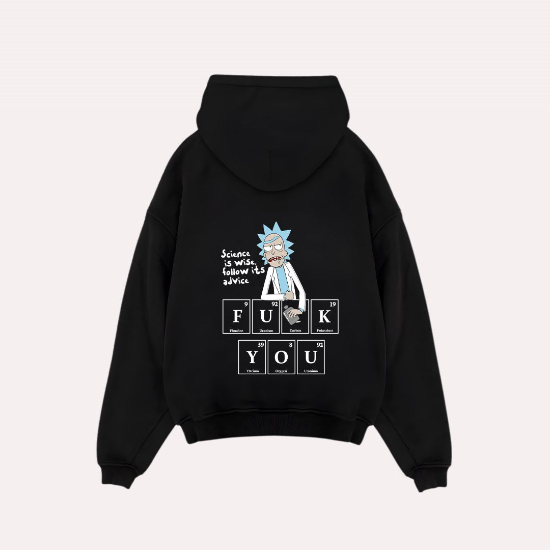 Rick and Morty oversized Hoodie