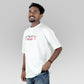 Sidhu Moosewala Never Fold Never Back Down Oversized T-Shirt