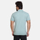 Sage Green Smart Zipper Polo