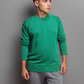 Oversized Winter Forest Green Tee