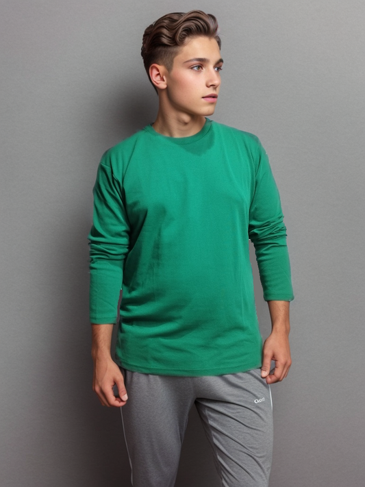 Oversized Winter Forest Green Tee