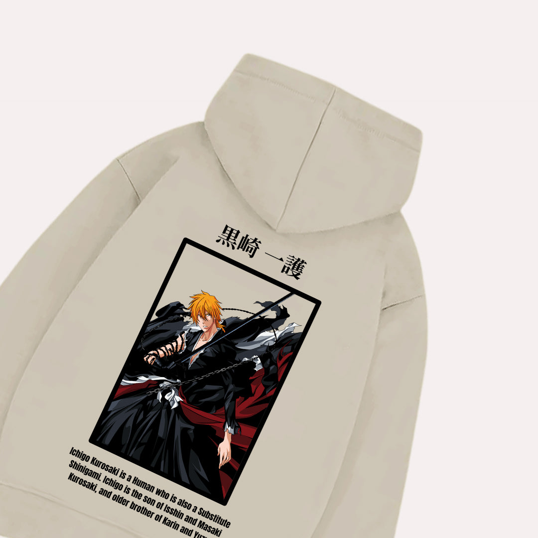 Bleach Ichigo Kurosaki Oversized Hoodie – CIVIES