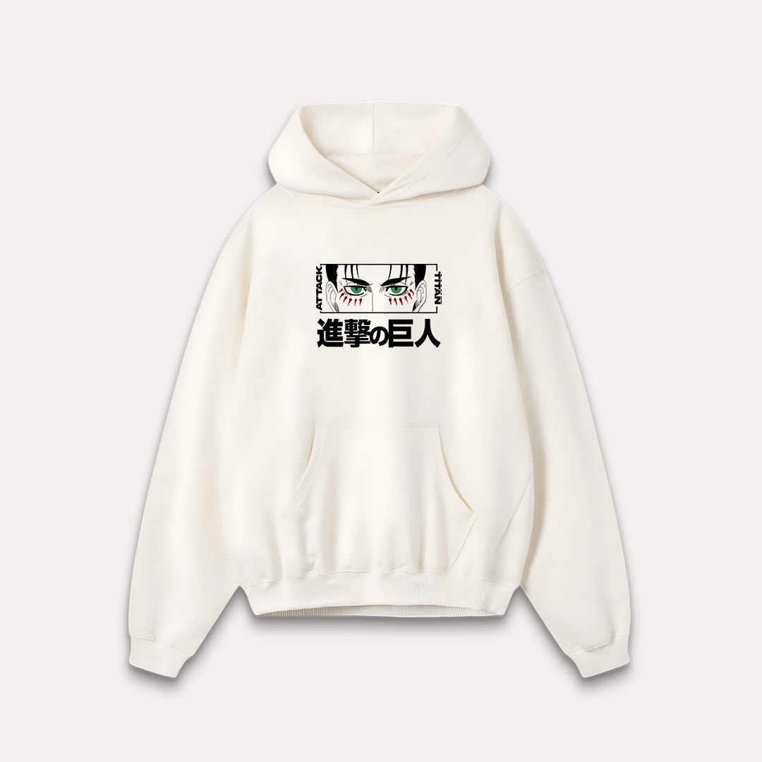 Eren Yeager Anime Oversized Hoodie