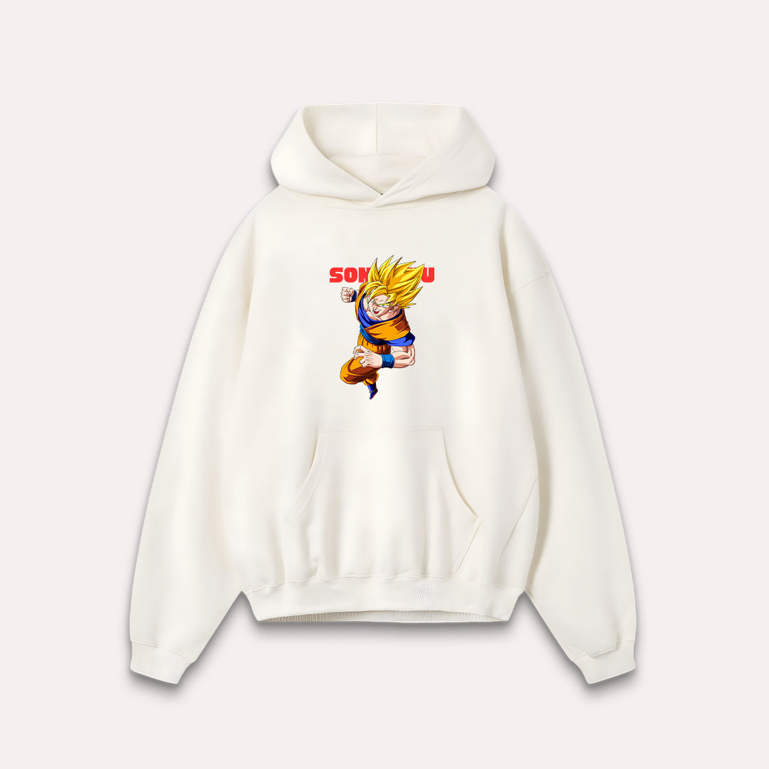 Super Saiyan Goku Oversized Hoodie