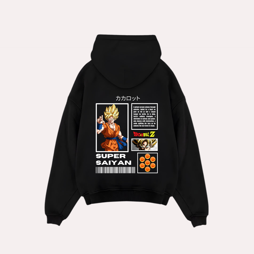 Super Saiyan Goku Oversized Hoodie