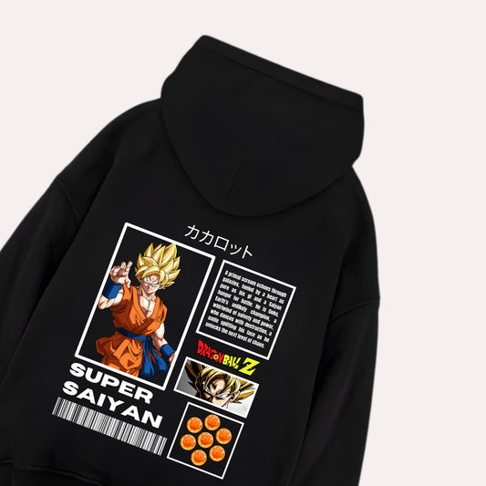 Super Saiyan Goku Oversized Hoodie