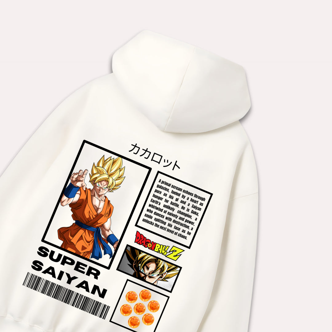 Super Saiyan Goku Oversized Hoodie