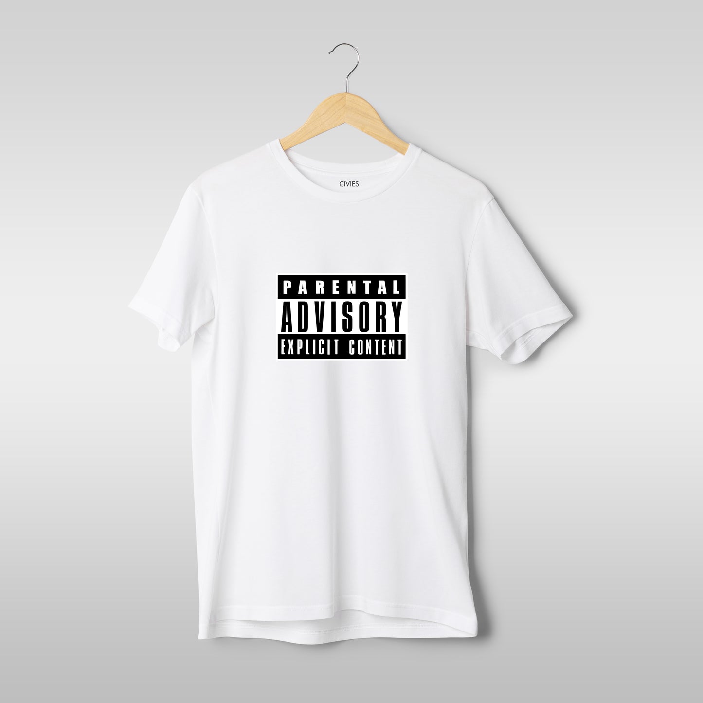 Parental Advisory Explicit Content Regular Fit T-Shirt