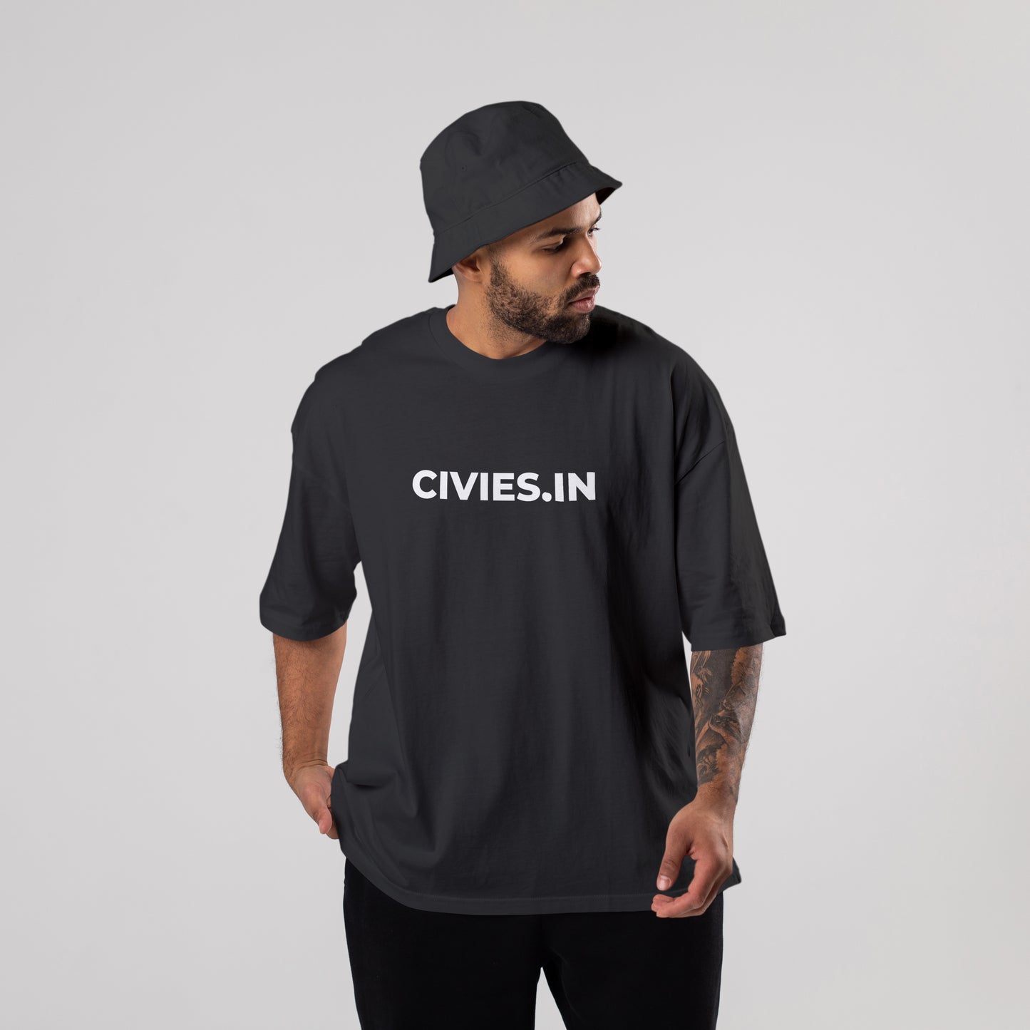 Customized QR Code Oversized T-Shirt (Prepaid Orders Only) - CIVIES