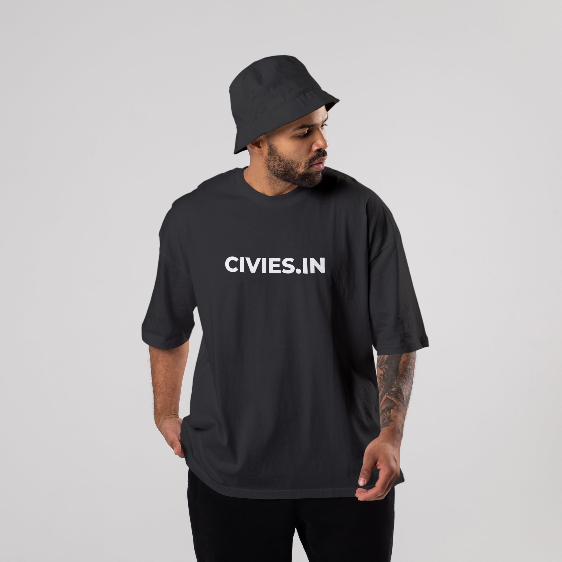 Customized QR Code Oversized T-Shirt (Prepaid Orders Only) - CIVIES