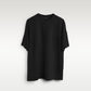 Black Oversized Solid Tee