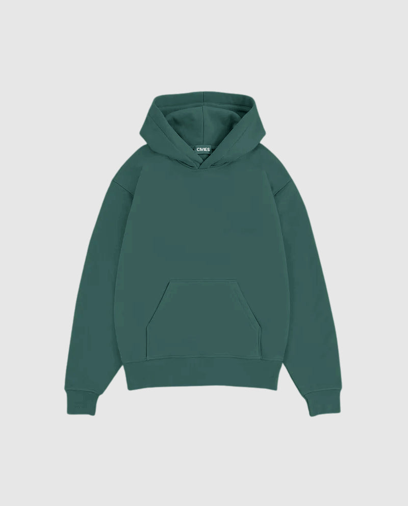 Bottle Green Oversized Hoodie