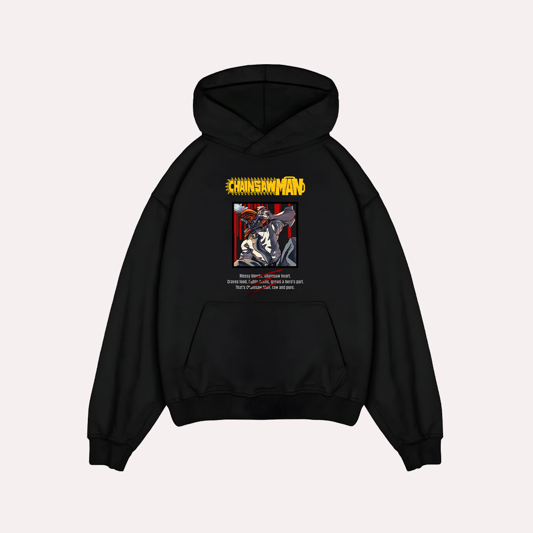 Chainsaw Man Denji Oversized Hoodie