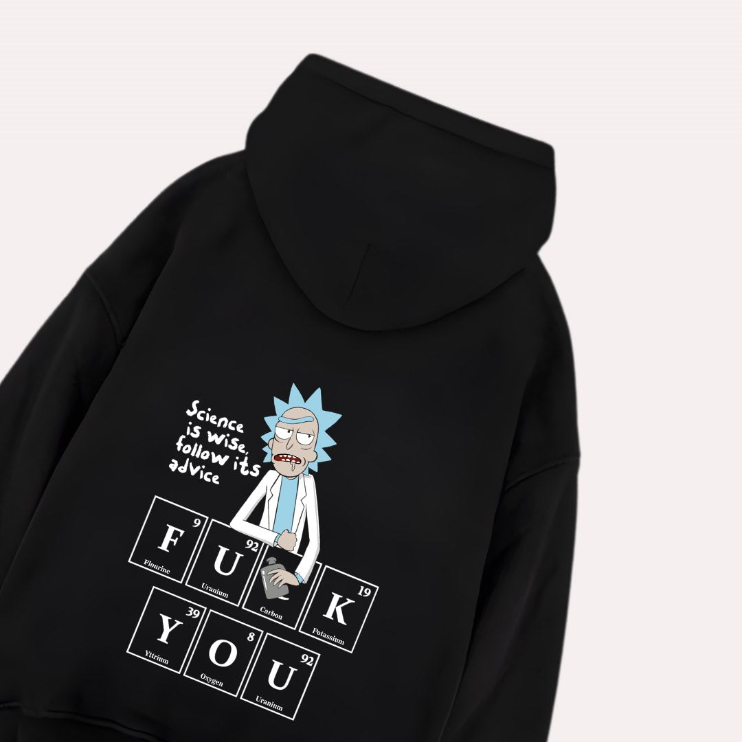 Rick and Morty oversized Hoodie