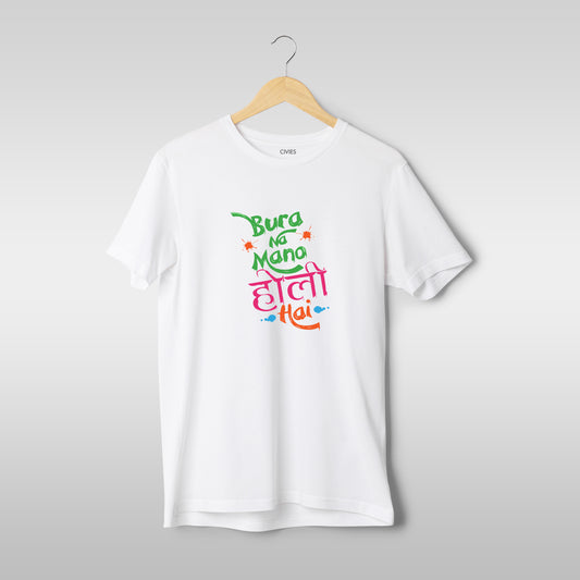 Bura Na Mano Holi Hai  Regular Fit T-Shirt