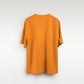 Orange Oversized Solid Tee