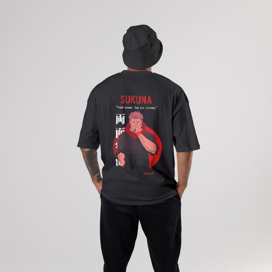 Sukuna Jujutsu Kaisen Oversized T-shirt - CIVIES