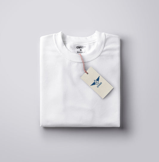 White Classic Regular Fit T-Shirt